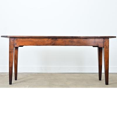 French 19th Century Solid Walnut Console