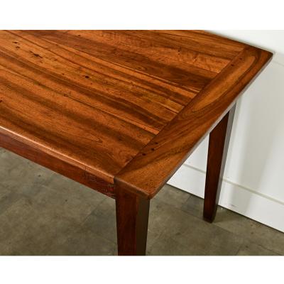 French 19th Century Solid Walnut Dining Table