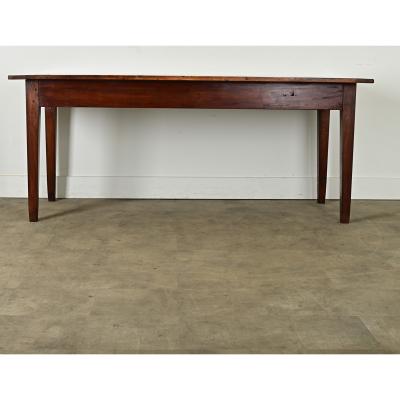 French 19th Century Solid Walnut Dining Table