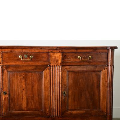 French 19th Century Solid Walnut Enfilade