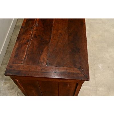 French 19th Century Solid Walnut Enfilade