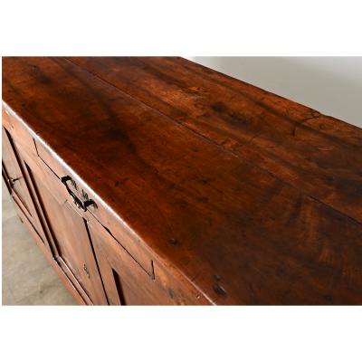 French 19th Century Solid Walnut Enfilade