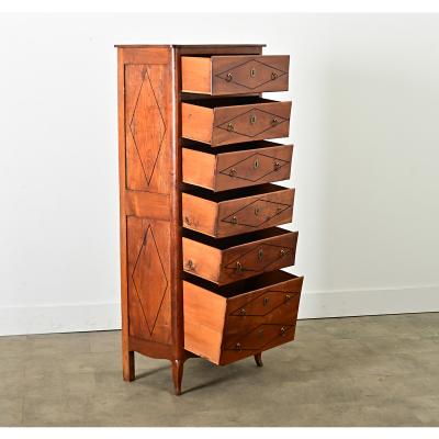 French 19th Century Tall Chest of Drawers