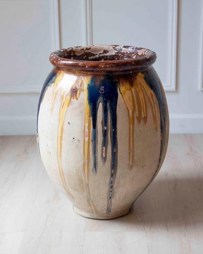 French 19th Century Terracotta Dribble Pot