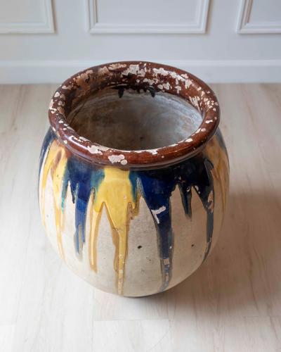 French 19th Century Terracotta Dribble Pot