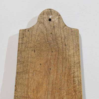 French 19th Century Thick Wooden Chopping or Cutting Board