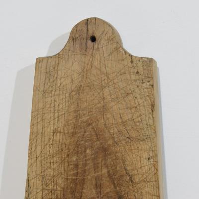 French 19th Century Thick Wooden Chopping or Cutting Board
