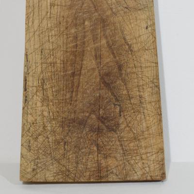 French 19th Century Thick Wooden Chopping or Cutting Board
