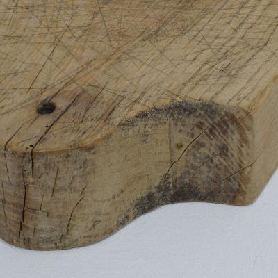 French 19th Century Thick Wooden Chopping or Cutting Board