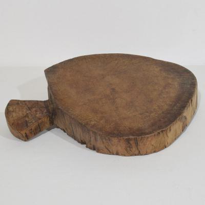 French 19th Century Thick Wooden Chopping or Cutting Board