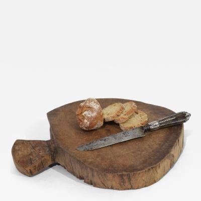 French 19th Century Thick Wooden Chopping or Cutting Board