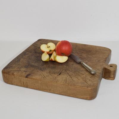 French 19th Century Thick Wooden Chopping or Cutting Board