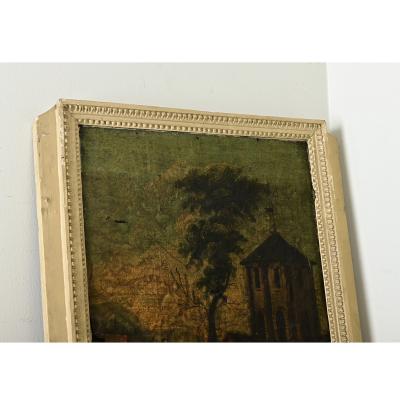 French 19th Century Trumeau Mirror