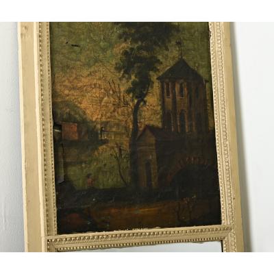 French 19th Century Trumeau Mirror