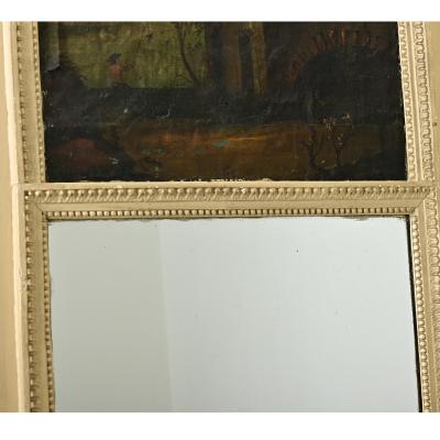 French 19th Century Trumeau Mirror