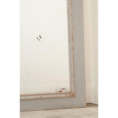 French 19th Century Trumeau with Original Mirror Glass