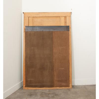 French 19th Century Trumeau with Original Mirror Glass