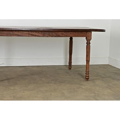 French 19th Century Two plank Top Farm Table