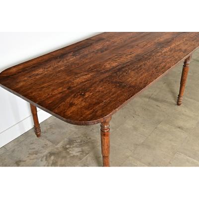 French 19th Century Two plank Top Farm Table