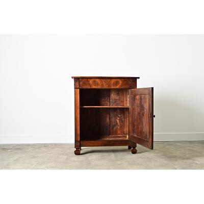 French 19th Century Walnut Confiturier Cabinet