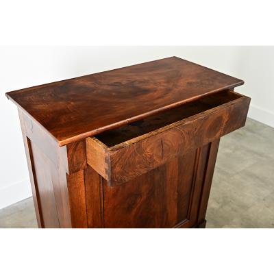 French 19th Century Walnut Confiturier Cabinet