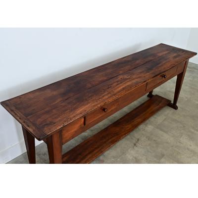 French 19th Century Walnut Console