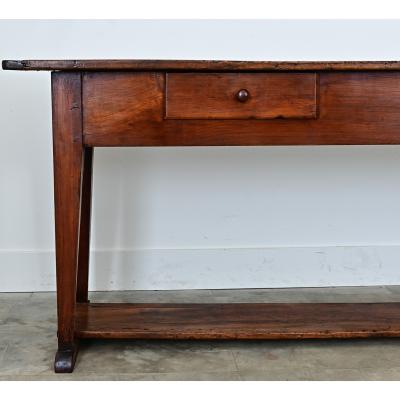 French 19th Century Walnut Console
