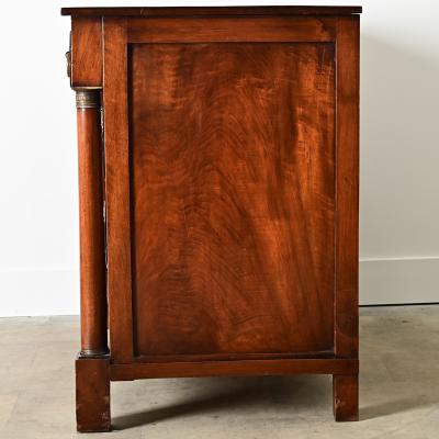 French 19th Century Walnut Empire Commode