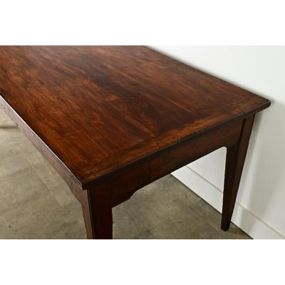 French 19th Century Walnut Farm Table