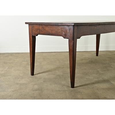 French 19th Century Walnut Farm Table
