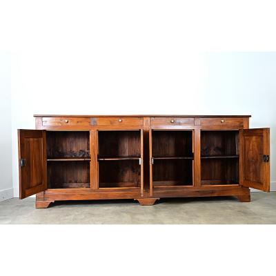 French 19th Century Walnut Louis Philippe Enfilade