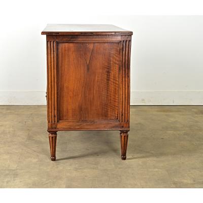 French 19th Century Walnut Louis XVI Style Commode