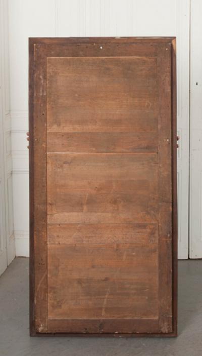 French 19th Century Walnut Mirror