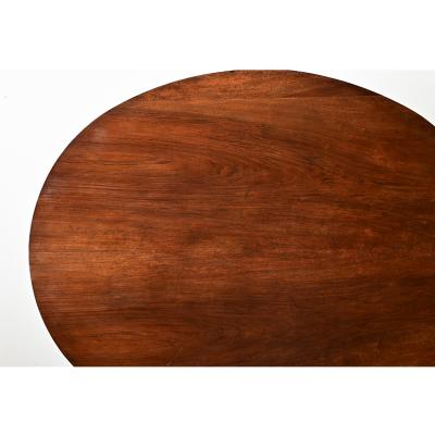 French 19th Century Walnut Oval Wine Taster s Table