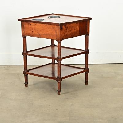 French 19th Century Walnut Rafraichissoir