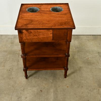 French 19th Century Walnut Rafraichissoir