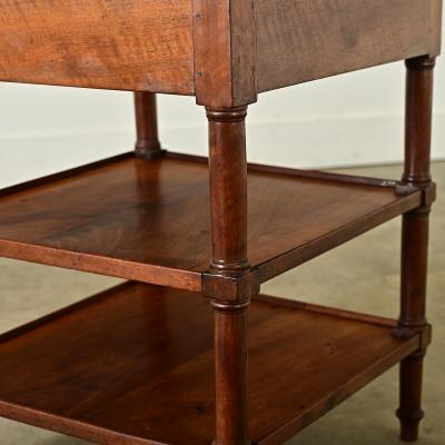 French 19th Century Walnut Rafraichissoir