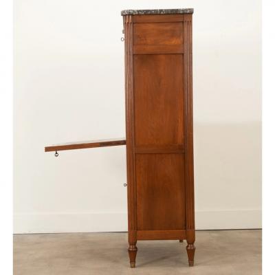 French 19th Century Walnut Secre taire a Abattant