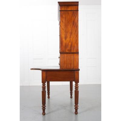 French 19th Century Walnut Secretary