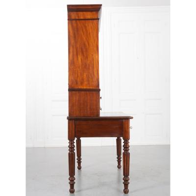 French 19th Century Walnut Secretary