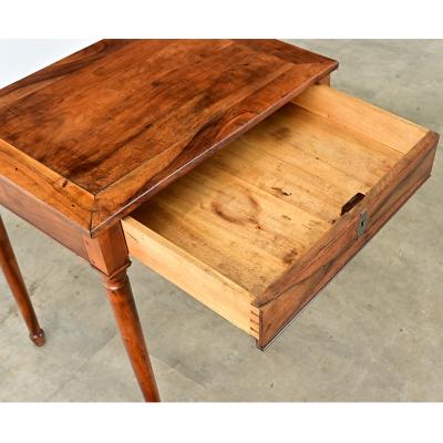 French 19th Century Walnut Side Table
