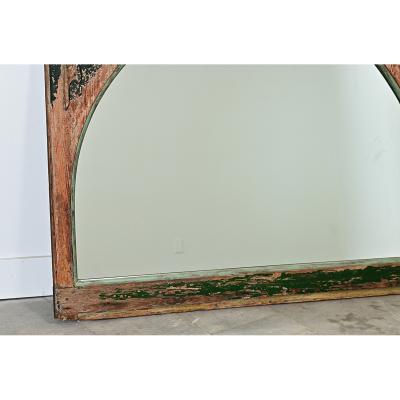 French 19th Century Window Transom Mirror