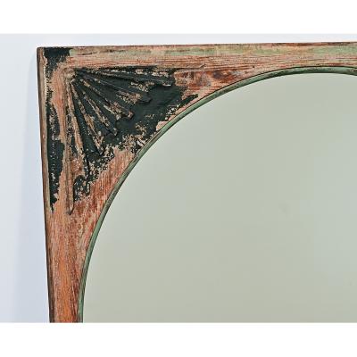 French 19th Century Window Transom Mirror