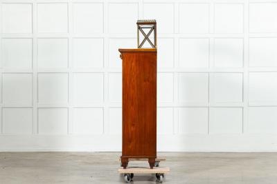 French 19thC Empire Revival Mahogany Bookcase