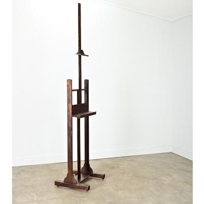 French 20th Century Adjustable Artist s Easel