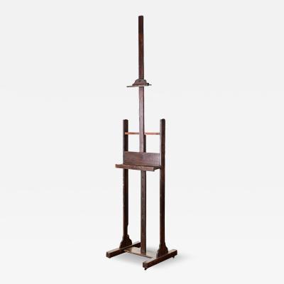 French 20th Century Adjustable Artist s Easel