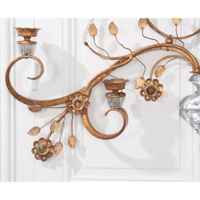 French 20th Century Candle Sconce