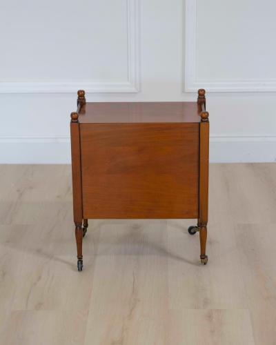 French 20th Century Cherrywood Bedside Table