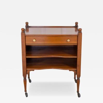 French 20th Century Cherrywood Bedside Table