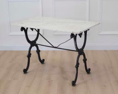 French 20th Century Conservatory Bistro Table